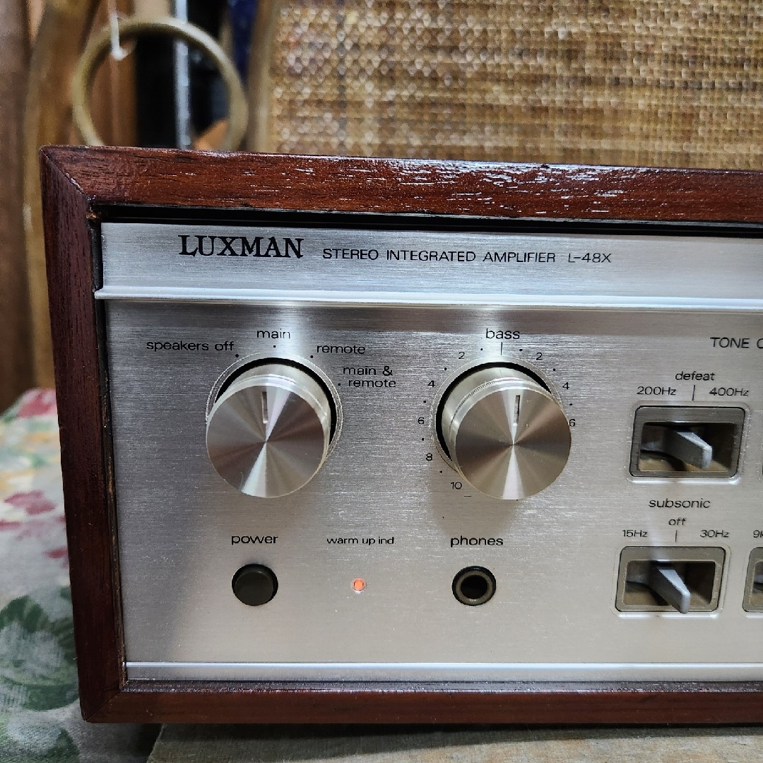 LUXMAN - フルレストア!極上完動超美品!LUXMANプリメイン LUXMAN - フルレストア!極上完動超美品!LUXMANプリメイン
