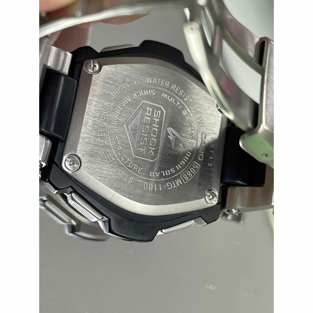 G-SHOCK - CASIO G-SHOCK MTG-1100-1AJF電波腕時計の通販 by G-SHOCK - CASIO G-SHOCK MTG-1100-1AJF電波腕時計の通販 by