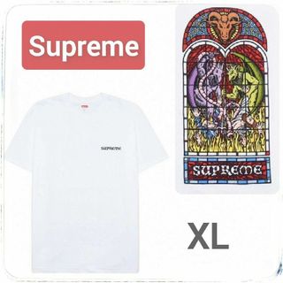 Supreme - 19aw 2019 Supreme フレイム 半袖 トップ ロゴ T Supreme - 19aw 2019 Supreme フレイム 半袖 トップ ロゴ T