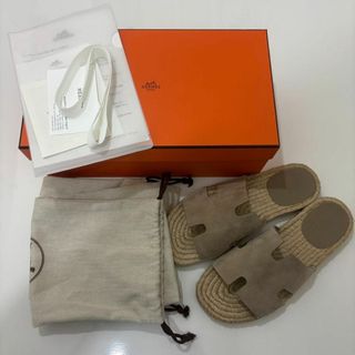 HERMES - エルメス エスパドリーユ イズミール アンティグア HERMES - エルメス エスパドリーユ イズミール アンティグア