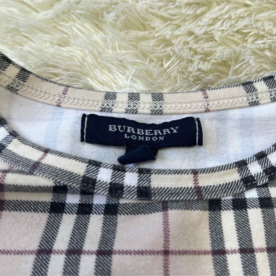 BURBERRY - BURBERRY バーバリーロンドン ノバチェック 半袖T BURBERRY - BURBERRY バーバリーロンドン ノバチェック 半袖T