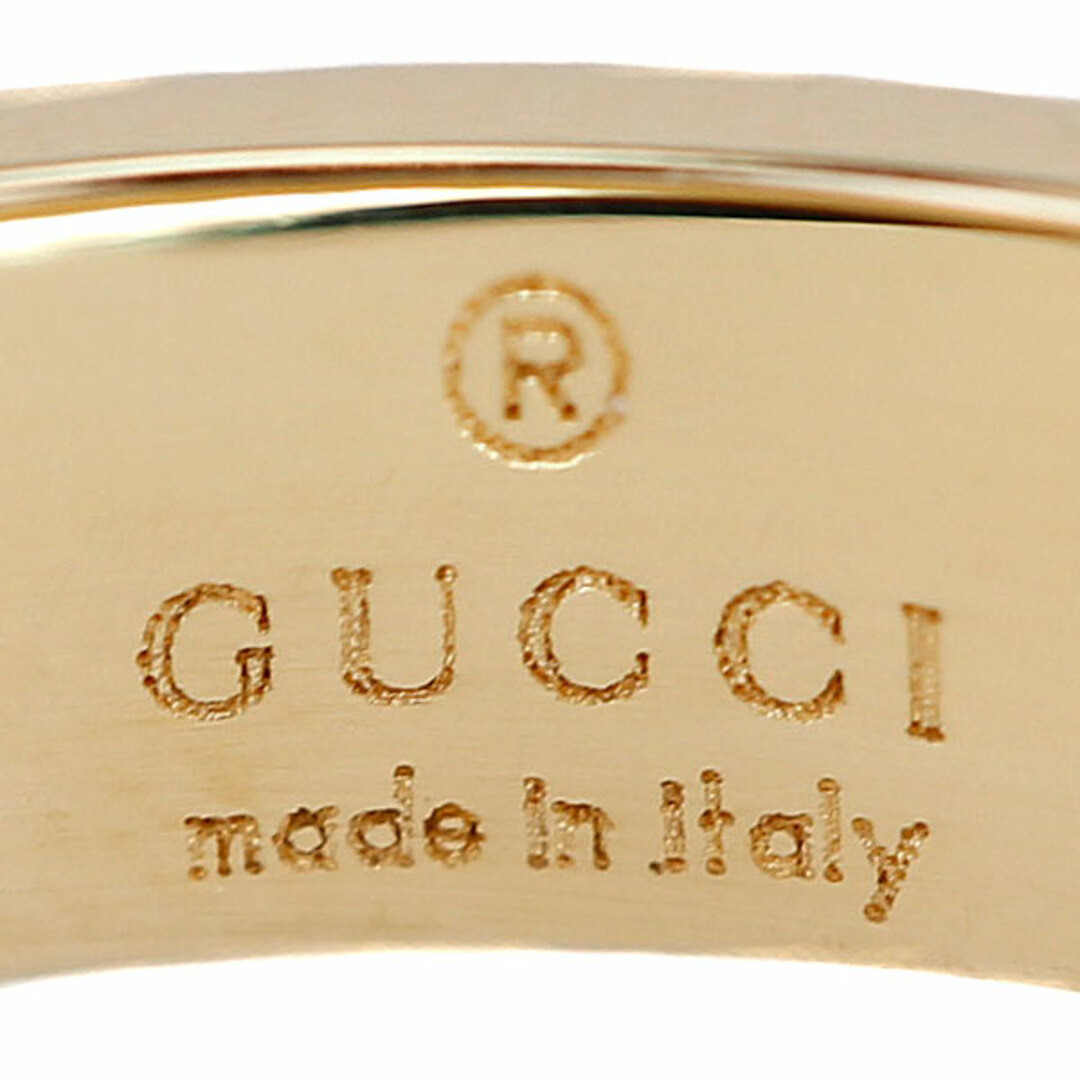 GUCCI - グッチ アイコン リング K18イエローゴールド GUCCI #9 GUCCI - グッチ アイコン リング K18イエローゴールド GUCCI #9