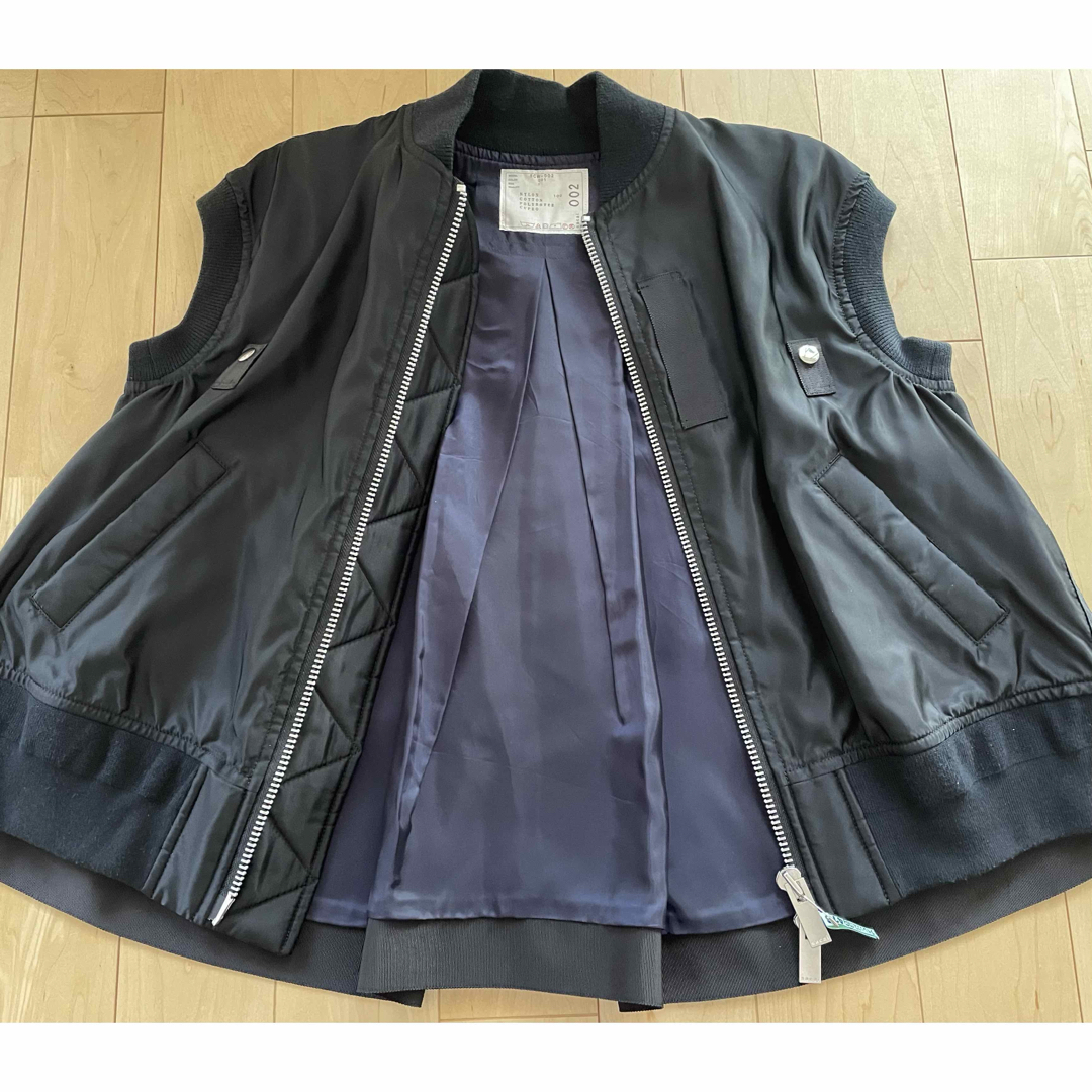 sacai - sacai サカイ ナイロン ベスト サイズ1の通販 by sacai - sacai サカイ ナイロン ベスト サイズ1の通販 by