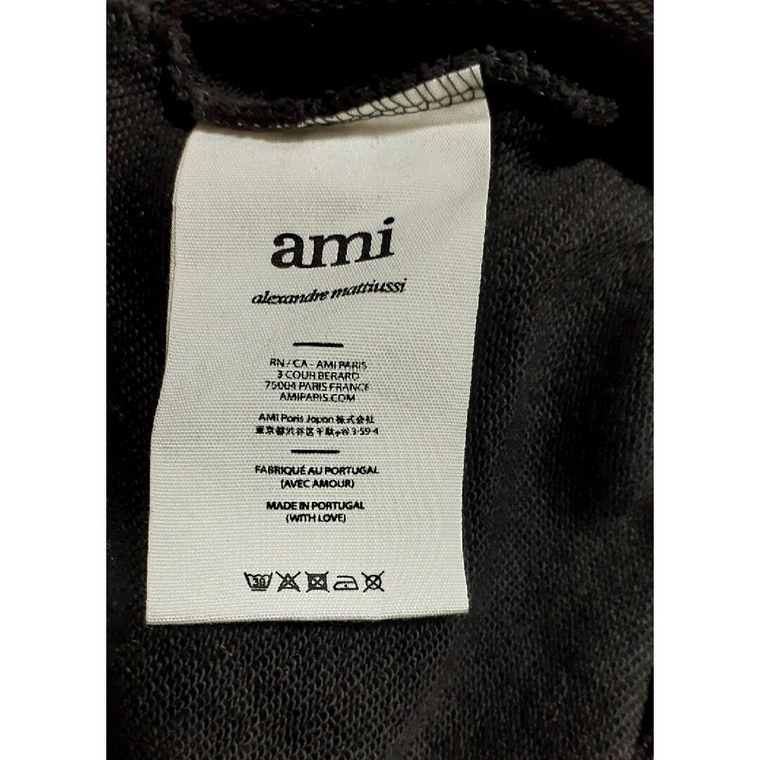 ami - ami未使用 黒トレーナーの通販 by プロフィール見てね ami - ami未使用 黒トレーナーの通販 by プロフィール見てね