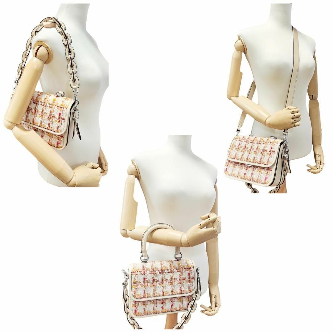 COACH - 【極美品】コーチ ローグ トップハンドルツイード COACH - 【極美品】コーチ ローグ トップハンドルツイード