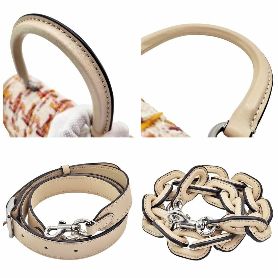 COACH - 【極美品】コーチ ローグ トップハンドルツイード COACH - 【極美品】コーチ ローグ トップハンドルツイード