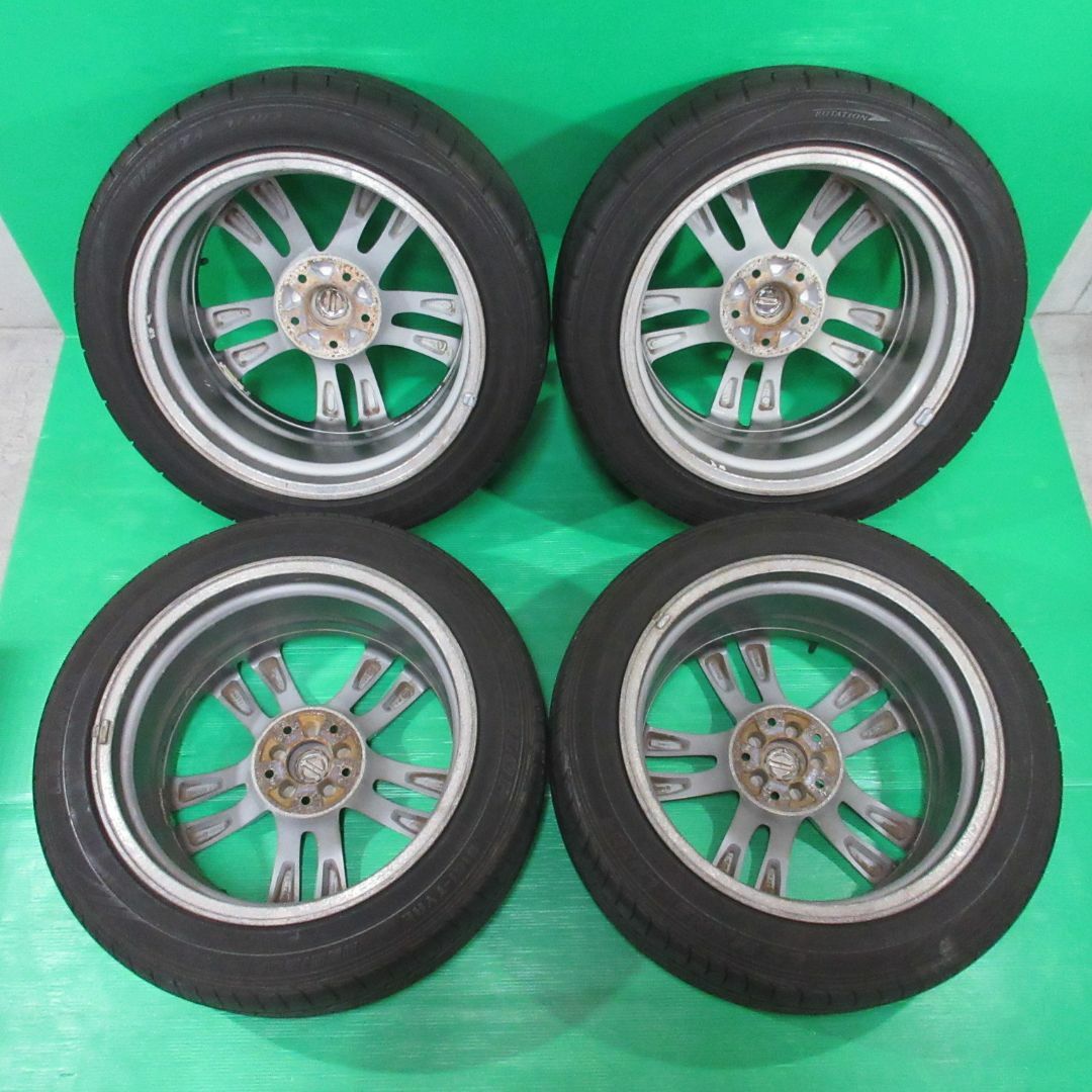 日産 - V36スカイライン 純正 245/45R18 225/50R18 夏タイヤの 日産 - V36スカイライン 純正 245/45R18 225/50R18 夏タイヤの