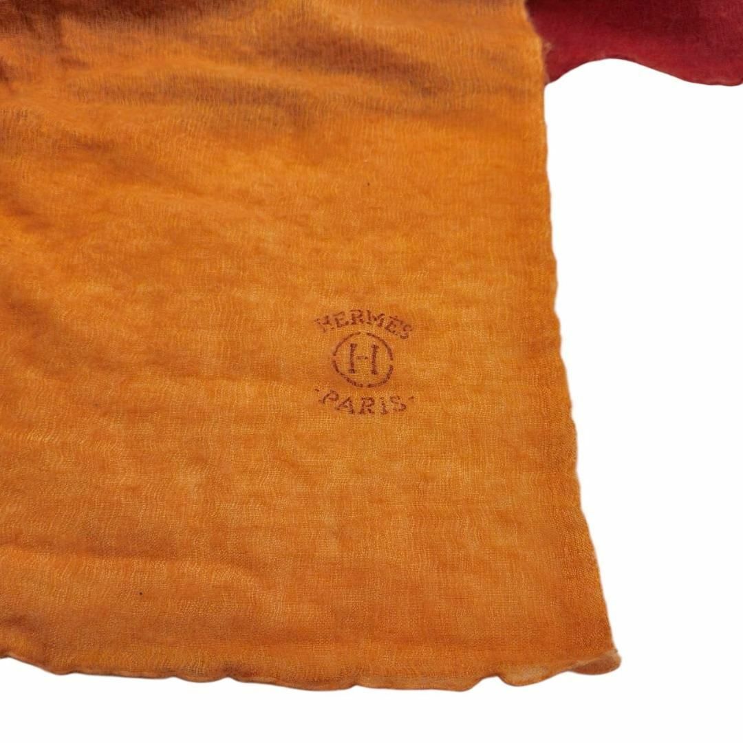 HERMES - 【大判】エルメス ストール カシミヤシルク HERMES - 【大判】エルメス ストール カシミヤシルク