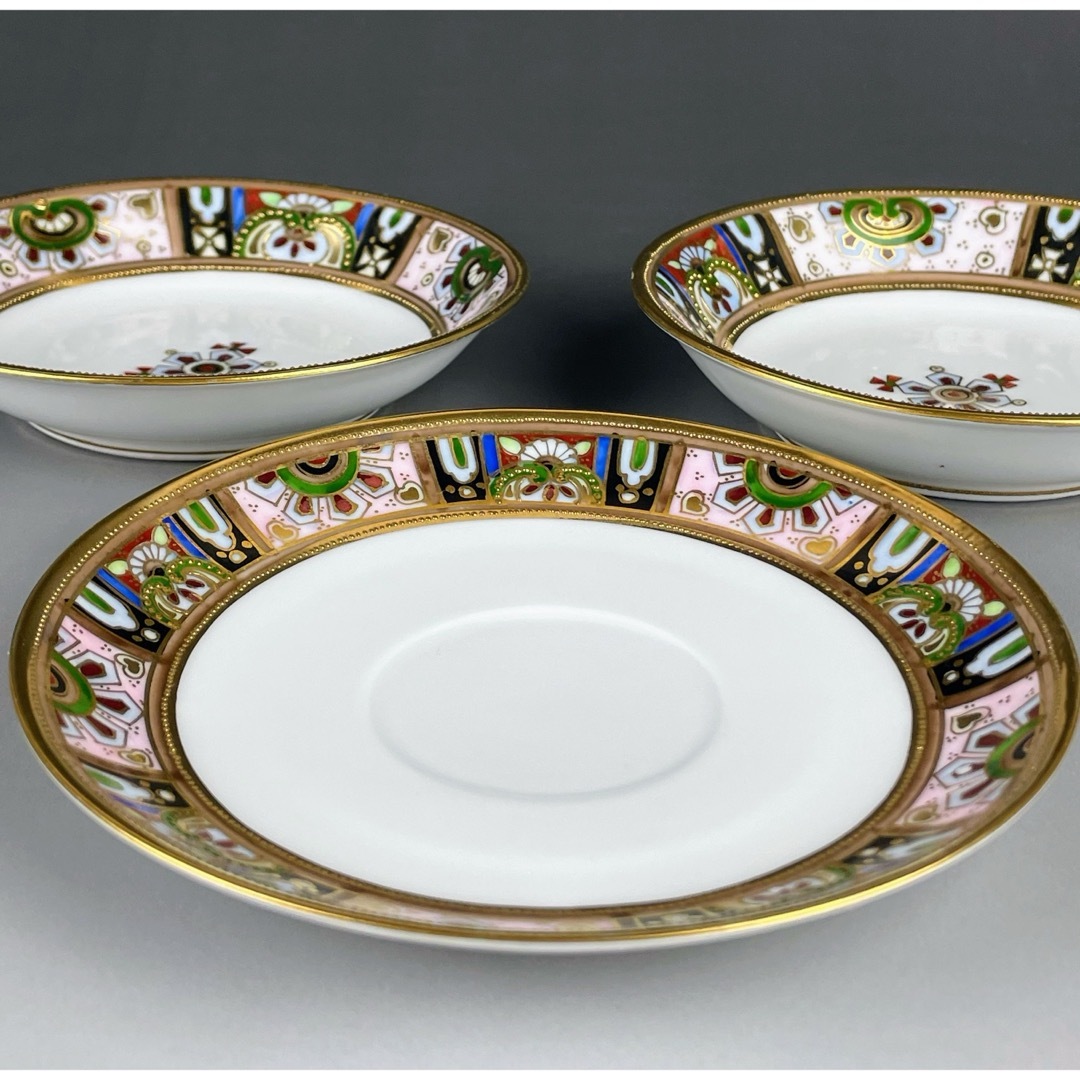 Noritake - 【美品】オールドノリタケ 金盛り チョコレート Noritake - 【美品】オールドノリタケ 金盛り チョコレート