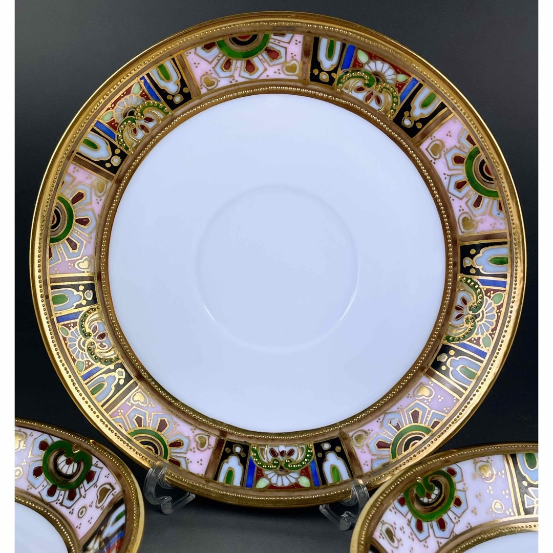 Noritake - 【美品】オールドノリタケ 金盛り チョコレート Noritake - 【美品】オールドノリタケ 金盛り チョコレート