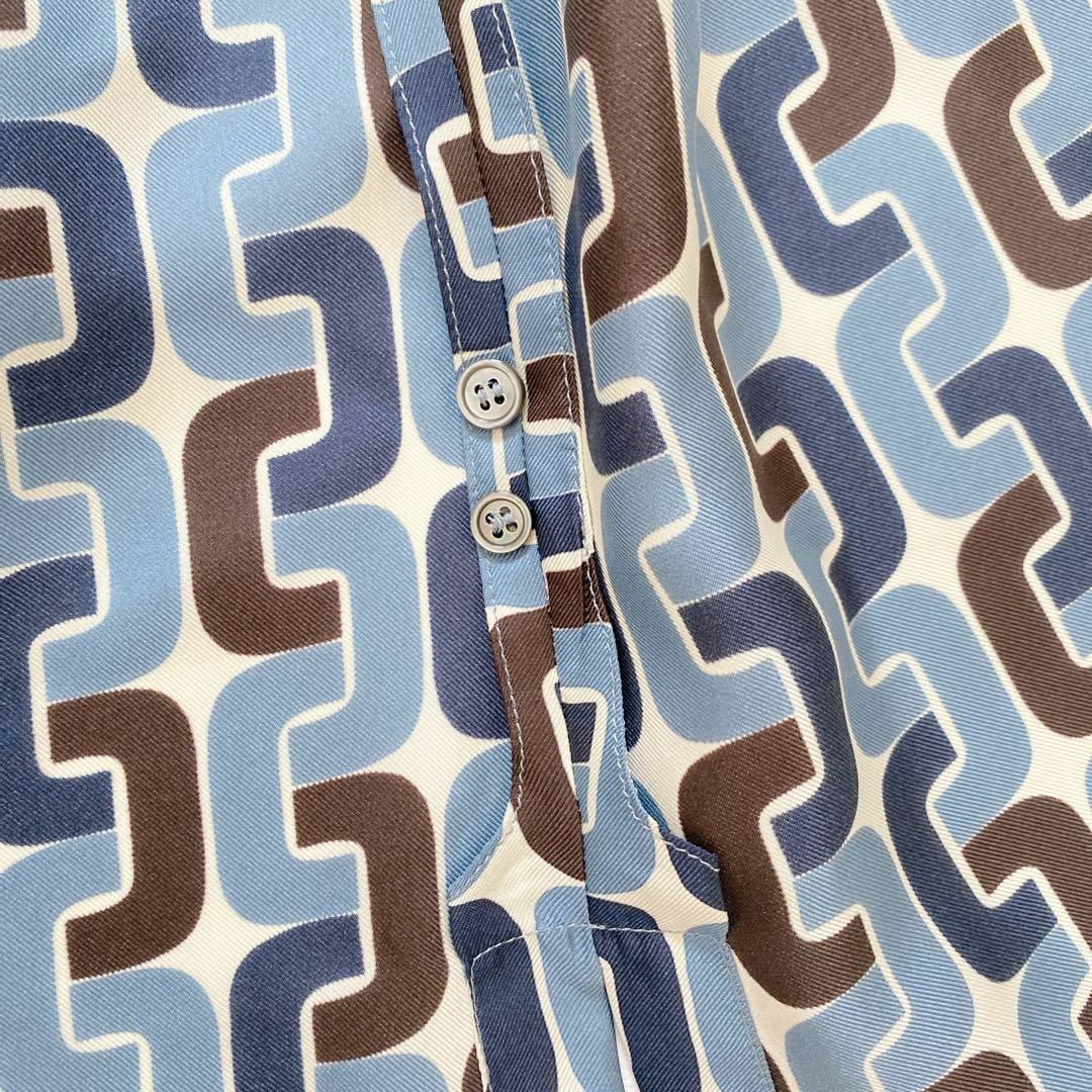 S Max Mara - 美品 MaxMara ブラウス シャツ ボウタイ リボン総 S Max Mara - 美品 MaxMara ブラウス シャツ ボウタイ リボン総