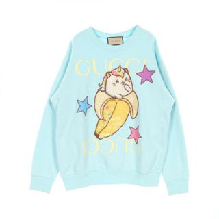 GUCCI - 美品 グッチ GUCCI スウェット トレーナー ロゴ GUCCI - 美品 グッチ GUCCI スウェット トレーナー ロゴ