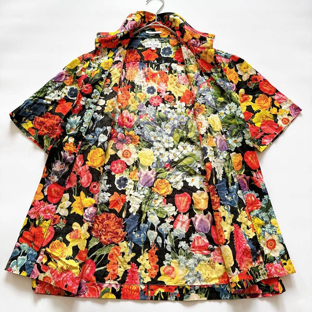 Paul Smith - ポールスミス 花柄 総柄 半袖シャツ アロハシャツ Paul Smith - ポールスミス 花柄 総柄 半袖シャツ アロハシャツ