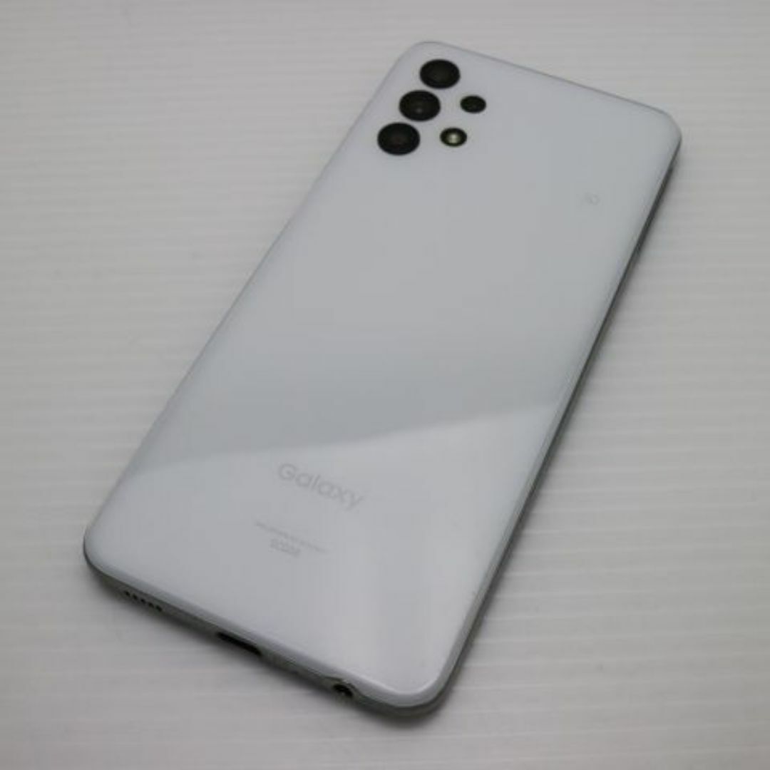 SAMSUNG - 超美品 Galaxy A32 5G SCG08 オーサムホワイト M999の SAMSUNG - 超美品 Galaxy A32 5G SCG08 オーサムホワイト M999の