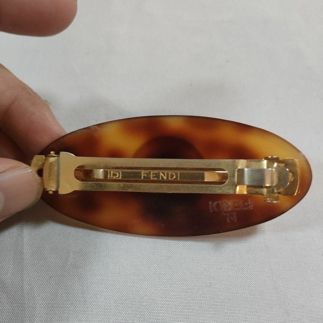 FENDI - ひ818 美品 フェンディ FENDI 鼈甲柄 バレッタの通販 by FENDI - ひ818 美品 フェンディ FENDI 鼈甲柄 バレッタの通販 by