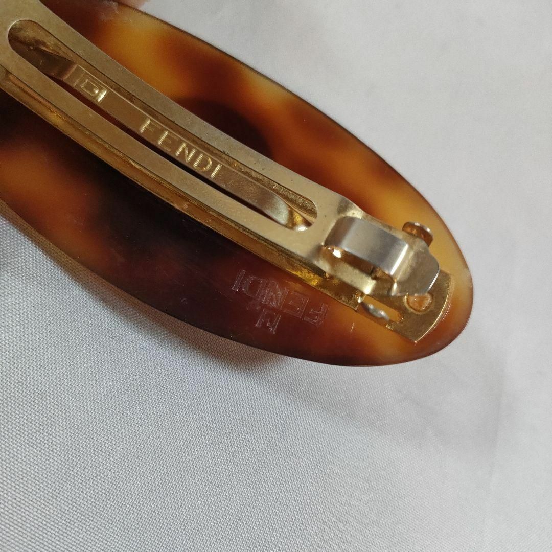 FENDI - ひ818 美品 フェンディ FENDI 鼈甲柄 バレッタの通販 by FENDI - ひ818 美品 フェンディ FENDI 鼈甲柄 バレッタの通販 by