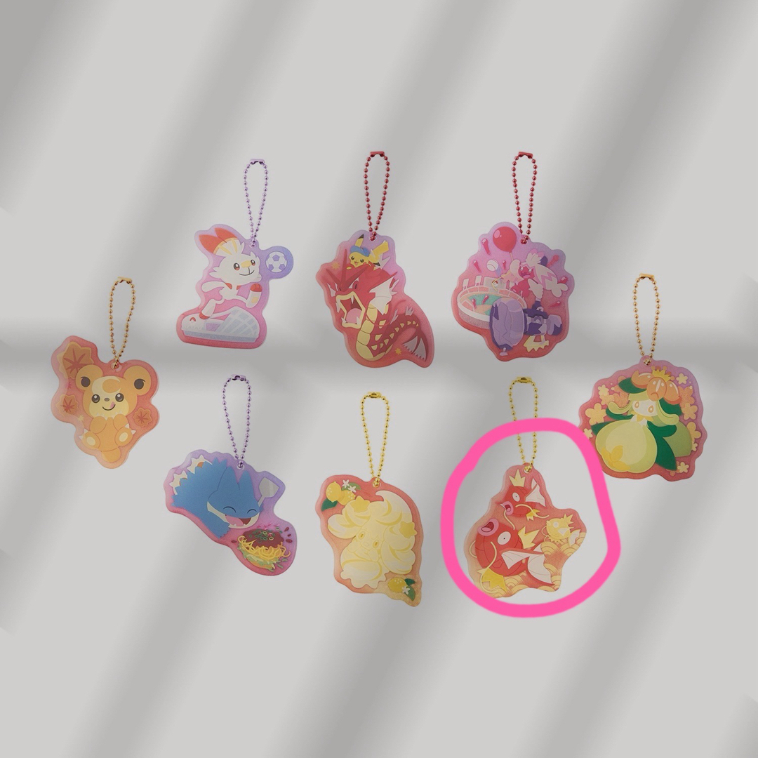 ポケモン(ポケモン)のアクリルチャームコレクション ポケモンセンターヒロシマR エンタメ/ホビーのアニメグッズ(キーホルダー)の商品写真