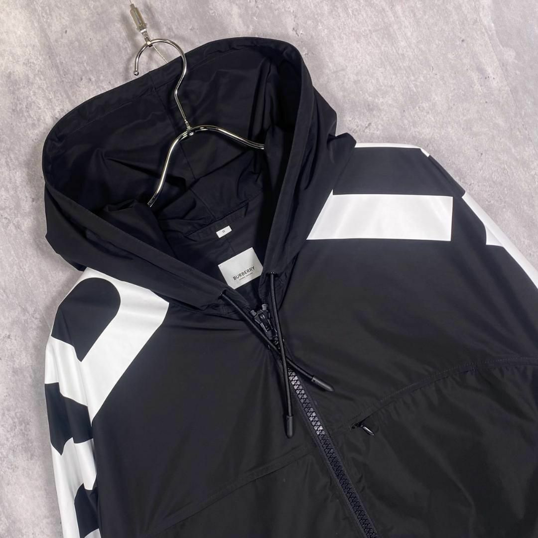 BURBERRY - 『BURBERRY』バーバリー (L) ロゴプリント ジップ BURBERRY - 『BURBERRY』バーバリー (L) ロゴプリント ジップ