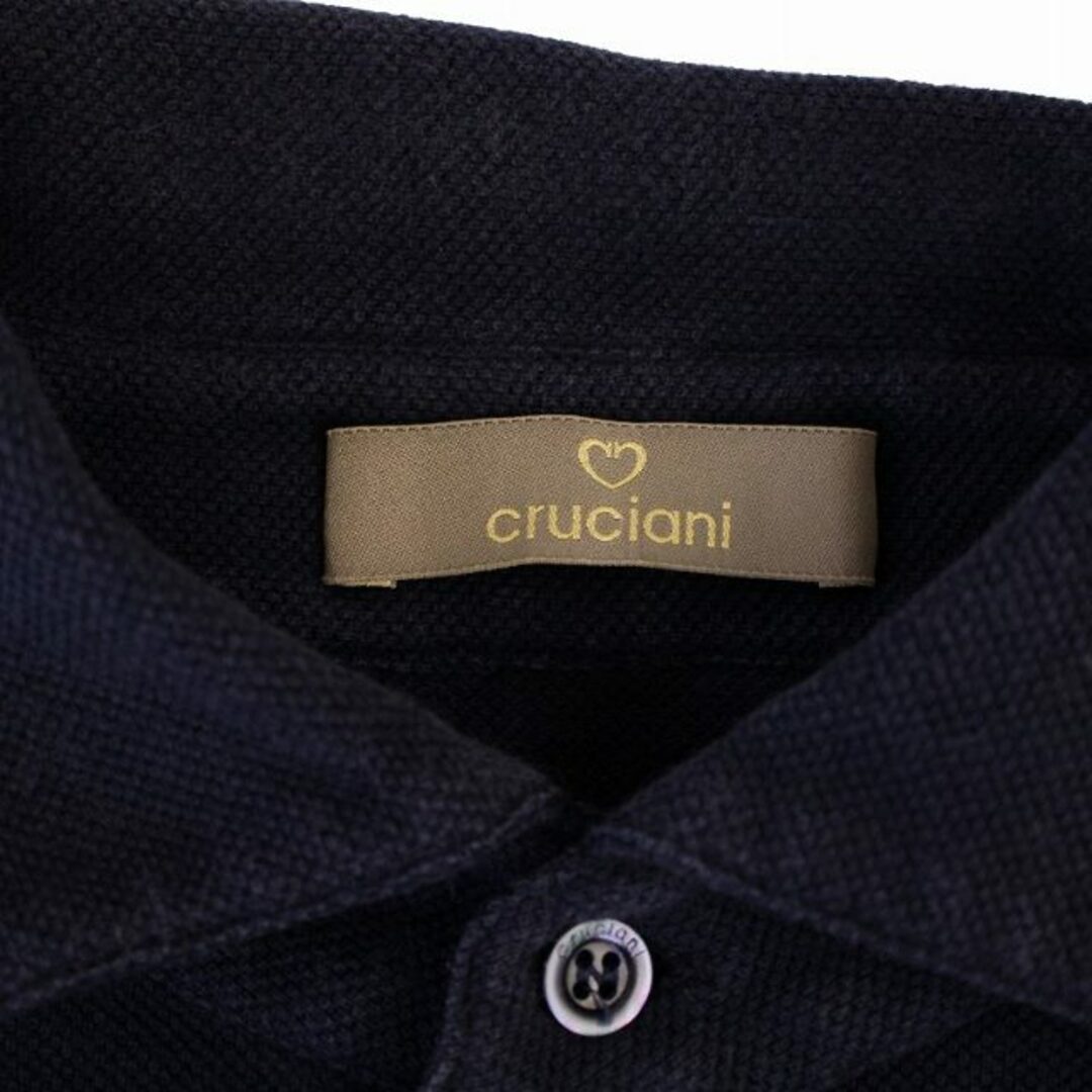 Cruciani - cruciani ショートスリーブ鹿の子ポロシャツ 半袖 46 Cruciani - cruciani ショートスリーブ鹿の子ポロシャツ 半袖 46