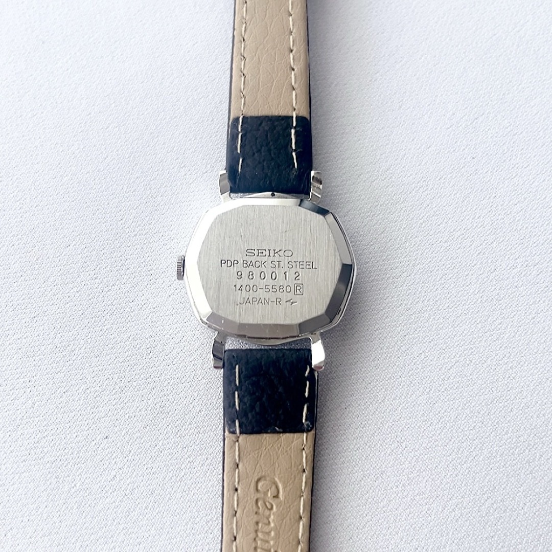 SEIKO - SEIKO 1400-5580 レディースクォーツ腕時計 2針 8角形 SEIKO - SEIKO 1400-5580 レディースクォーツ腕時計 2針 8角形
