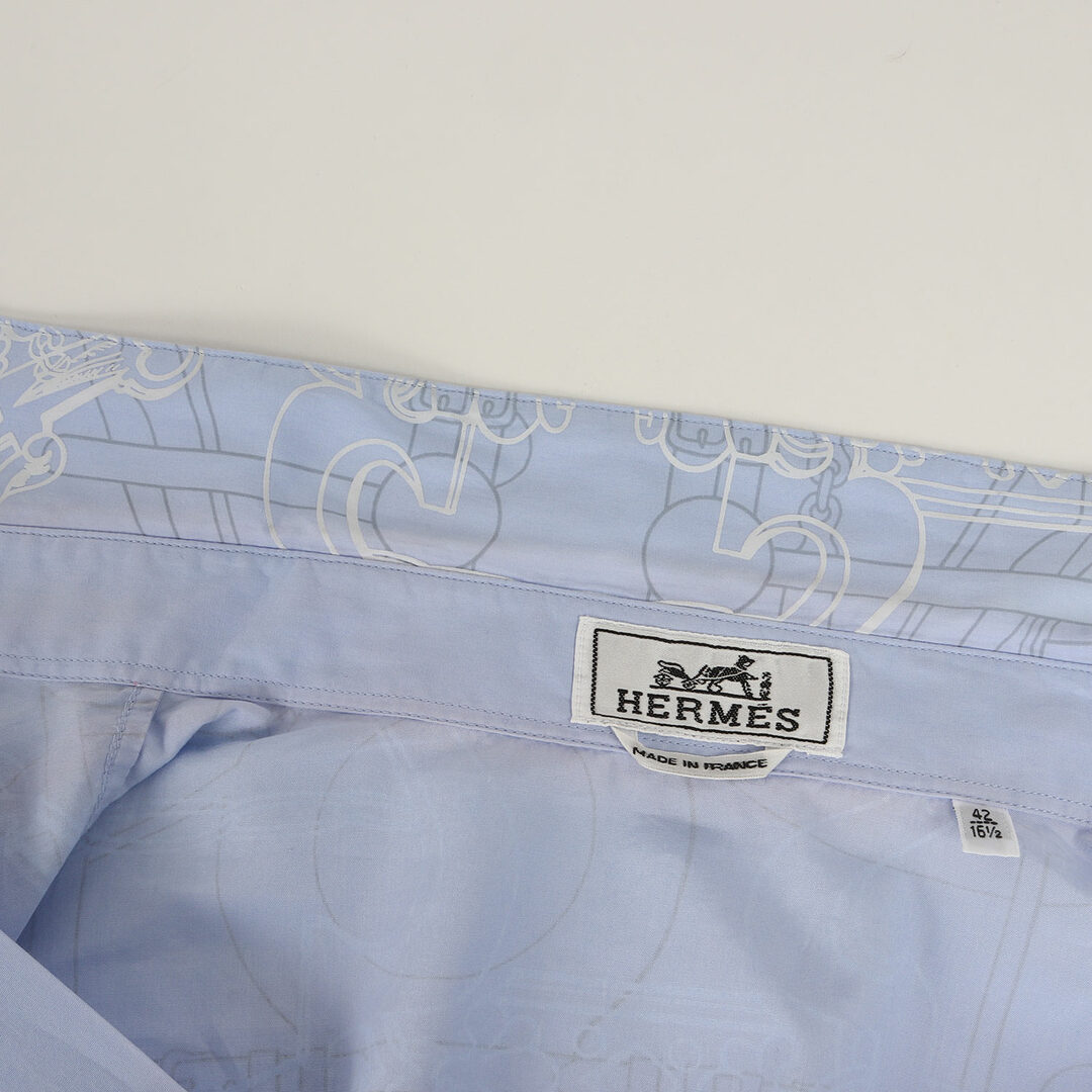 HERMES - HERMES エルメス シャツ サイズ:42 / 22SS Mors et HERMES - HERMES エルメス シャツ サイズ:42 / 22SS Mors et