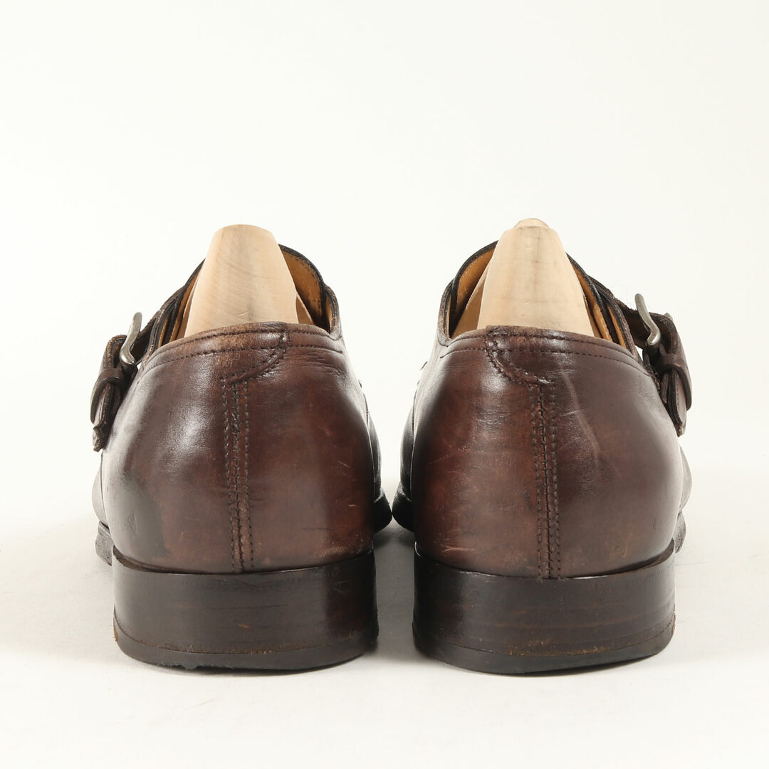 JOHN LOBB - JOHN LOBB ジョンロブ モンクストラップ レザー JOHN LOBB - JOHN LOBB ジョンロブ モンクストラップ レザー