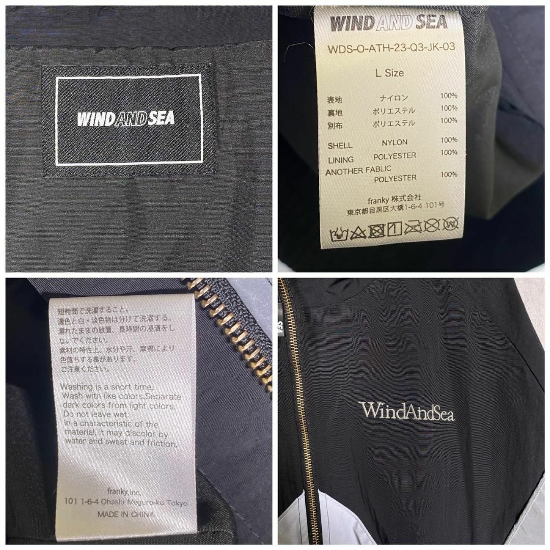WIND AND SEA - 『WIND AND SEA』ウィンダンシー (L) ナイロン WIND AND SEA - 『WIND AND SEA』ウィンダンシー (L) ナイロン