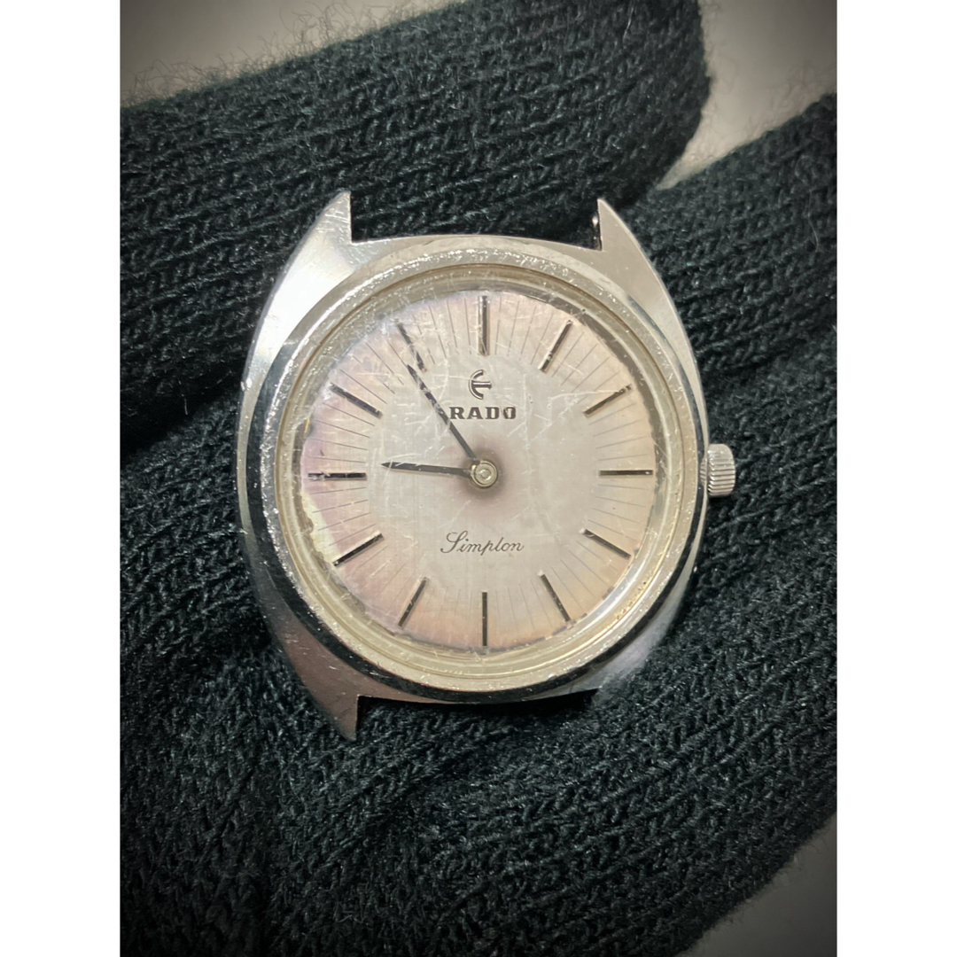 RADO - ラドー シンプロン メンズ 手巻きの通販 by maru's shop RADO - ラドー シンプロン メンズ 手巻きの通販 by maru's shop