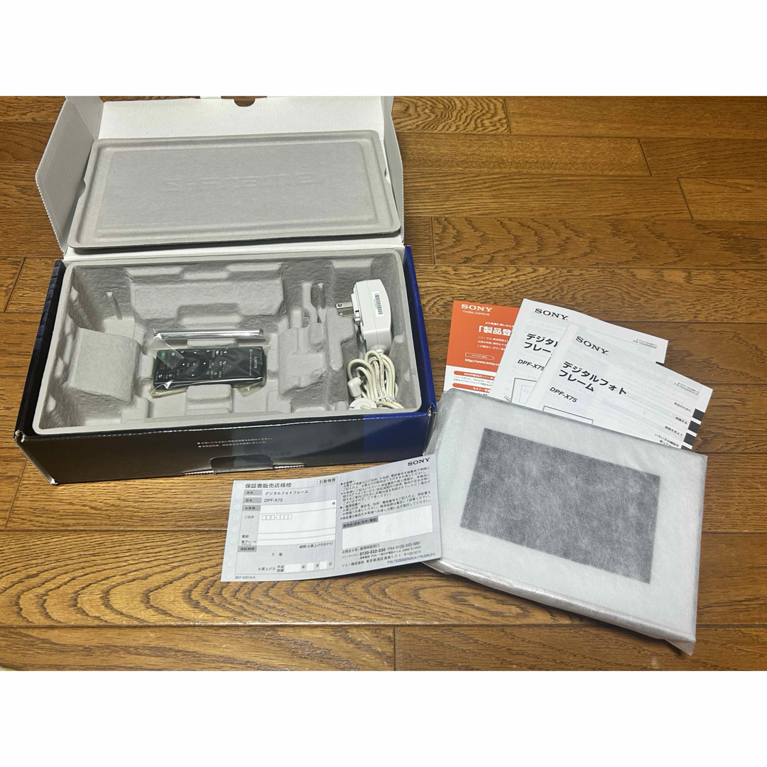 SONY - 【SONY】デジタルフォトフレーム DPF-X75の通販 by みそ SONY - 【SONY】デジタルフォトフレーム DPF-X75の通販 by みそ