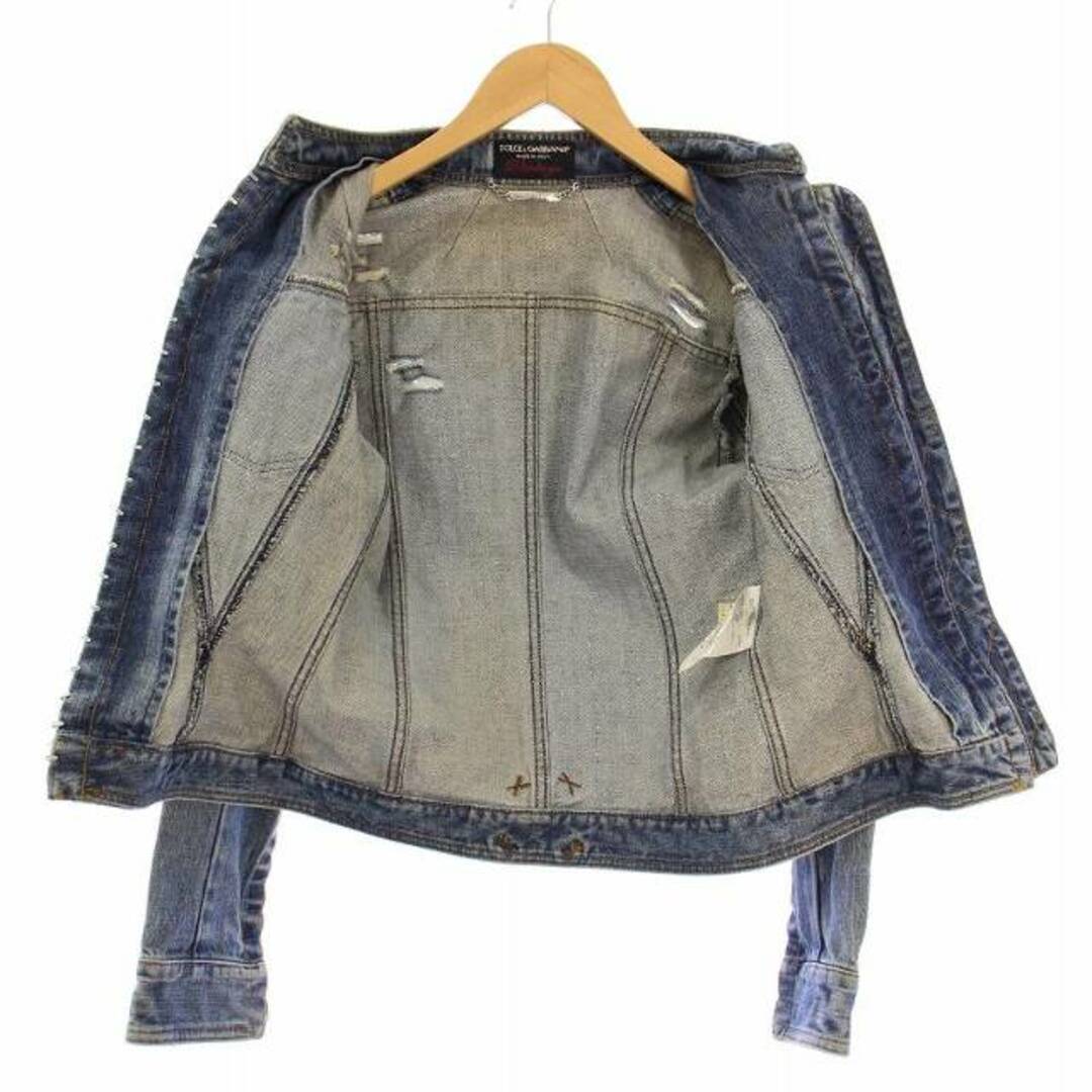 DOLCE&GABBANA - DOLCE&GABBANA VINTAGE デニムジャケット 36 DOLCE&GABBANA - DOLCE&GABBANA VINTAGE デニムジャケット 36
