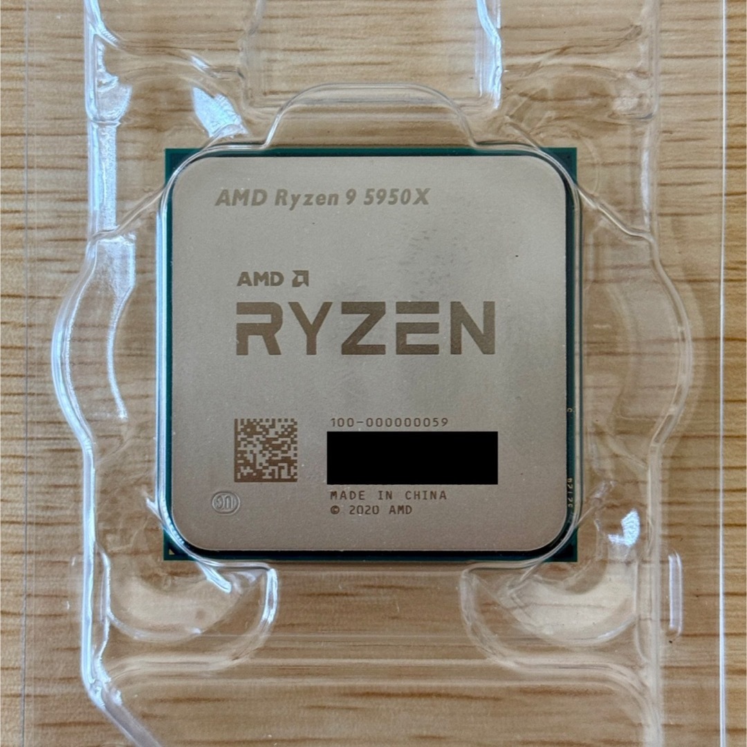AMD Ryzen 9 5950X 新品バルク品 スマホ/家電/カメラのPC/タブレット(PCパーツ)の商品写真