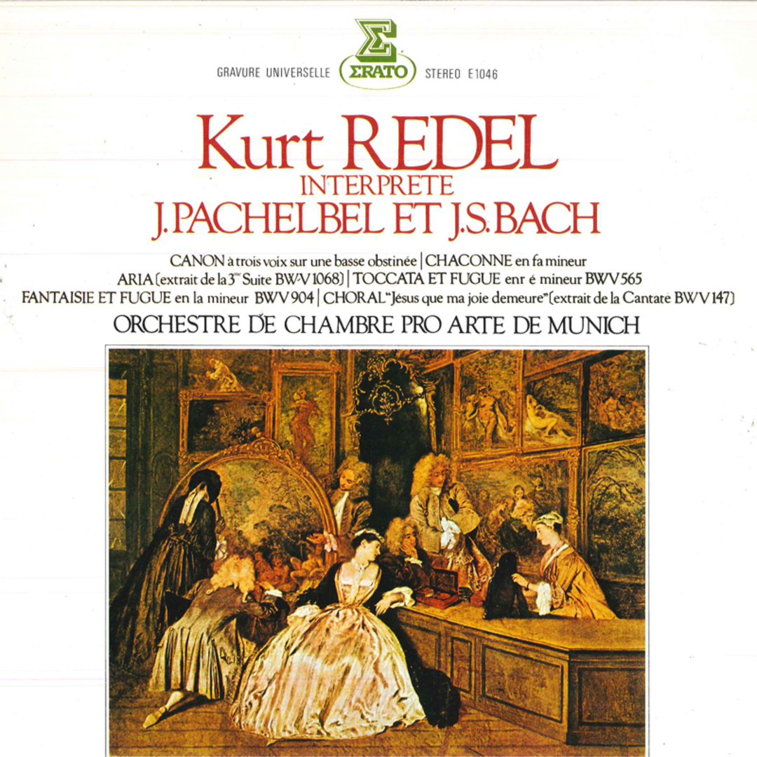 LP クルト・レーデル, ミュンヘン・ パッヘルベルのカノン-レーデル/パッヘルベル & J.s.バ E1046 ERATO /00260 エンタメ/ホビーのエンタメ その他(その他)の商品写真