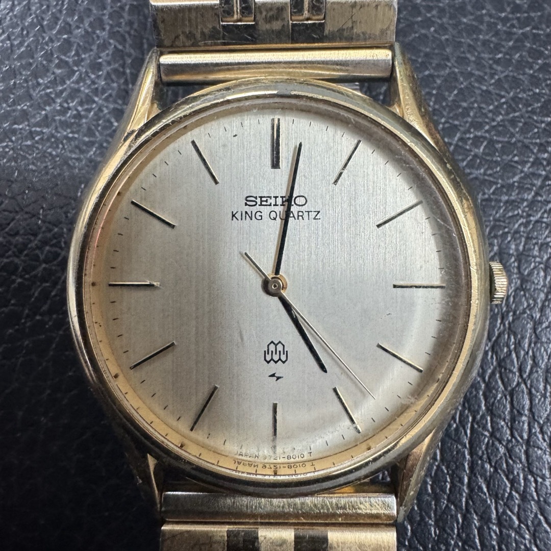 SEIKO - SEIKO キングセイコー KING QUARTZ キングクォーツ 稼働 SEIKO - SEIKO キングセイコー KING QUARTZ キングクォーツ 稼働