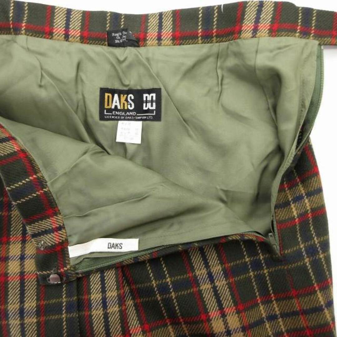 DAKS - ダックス ヴィンテージ 美品 プリーツスカート ウール DAKS - ダックス ヴィンテージ 美品 プリーツスカート ウール