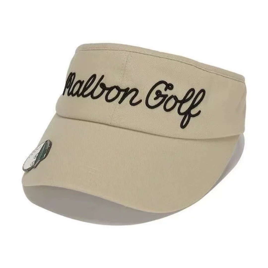 MARK&LONA - マルボン 新作サンバイザー unisex 送料無料malbon MARK&LONA - マルボン 新作サンバイザー unisex 送料無料malbon