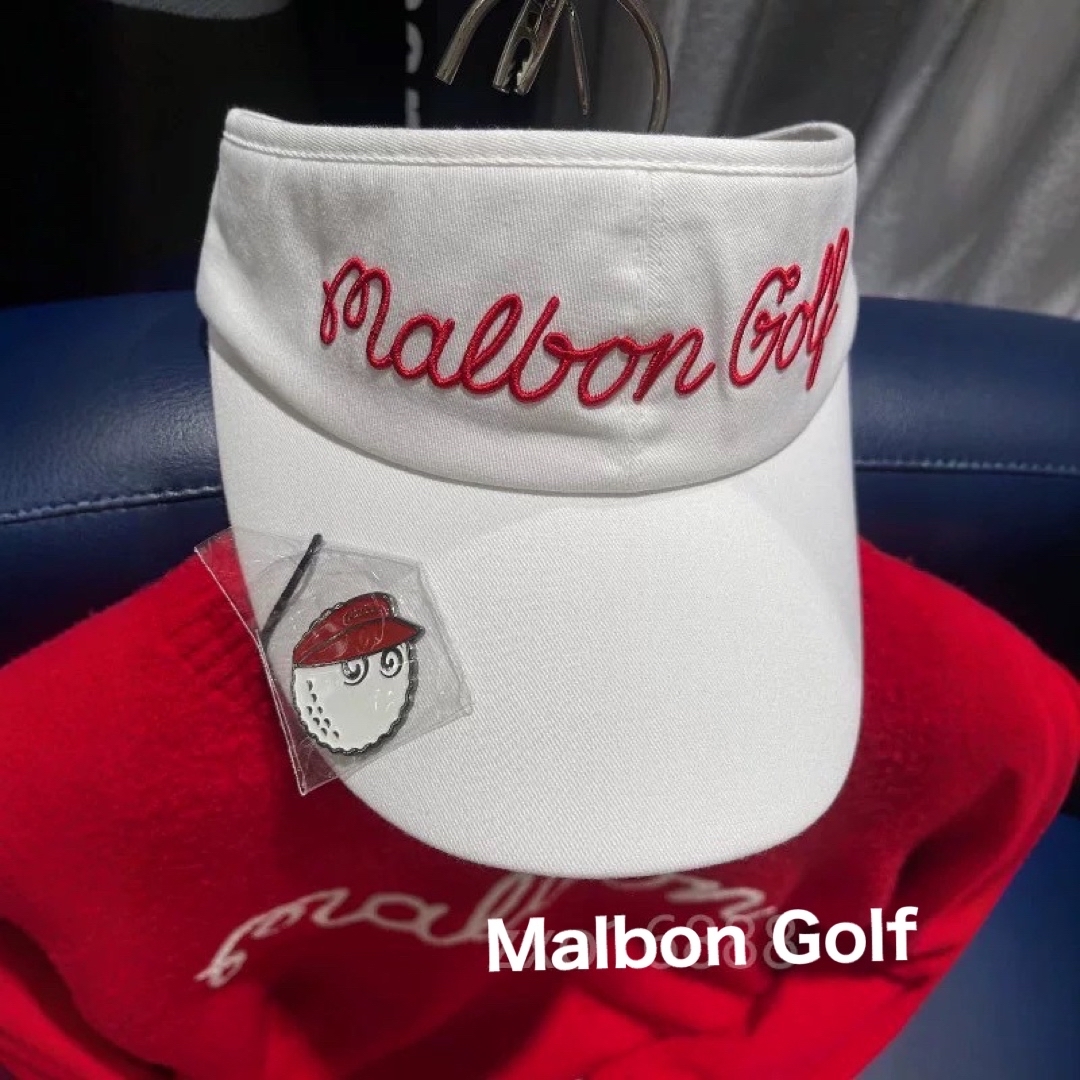 MARK&LONA - マルボン 新作サンバイザー unisex 送料無料malbon MARK&LONA - マルボン 新作サンバイザー unisex 送料無料malbon