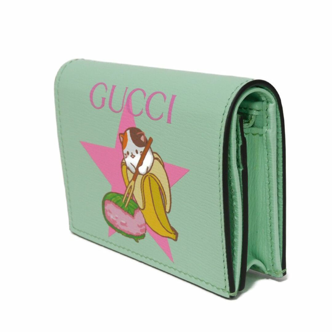 GUCCI - GUCCI グッチ ばなにゃ コンパクト ウォレット バナナ GUCCI - GUCCI グッチ ばなにゃ コンパクト ウォレット バナナ