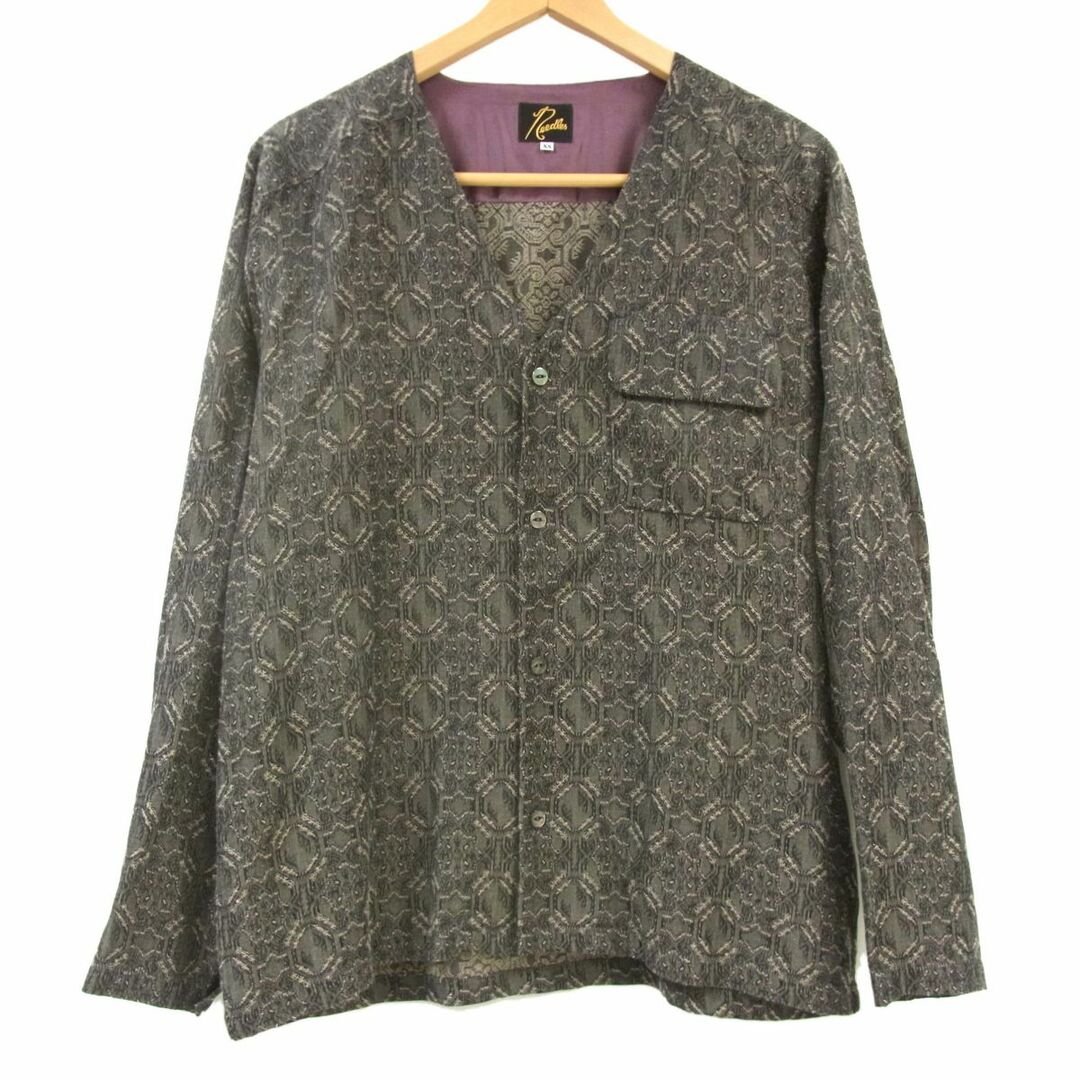 Needles - 美品 定価36,300円◇Needles ニードルズ V Neck Shirt Needles - 美品 定価36,300円◇Needles ニードルズ V Neck Shirt