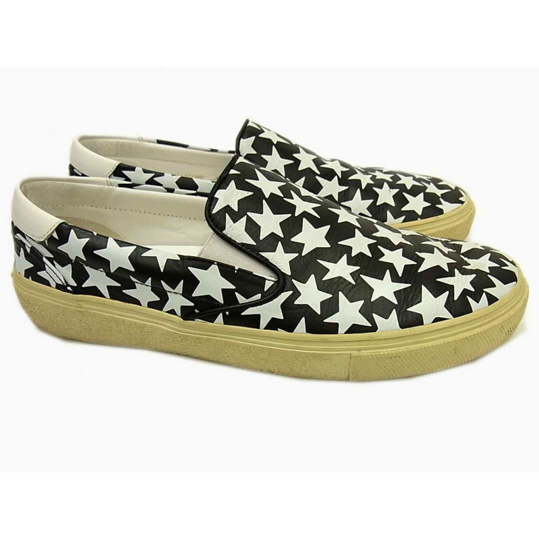 SAINT LAURENT - ◇SAINT LAURENT PARIS VU377362 スリッポン 総 SAINT LAURENT - ◇SAINT LAURENT PARIS VU377362 スリッポン 総