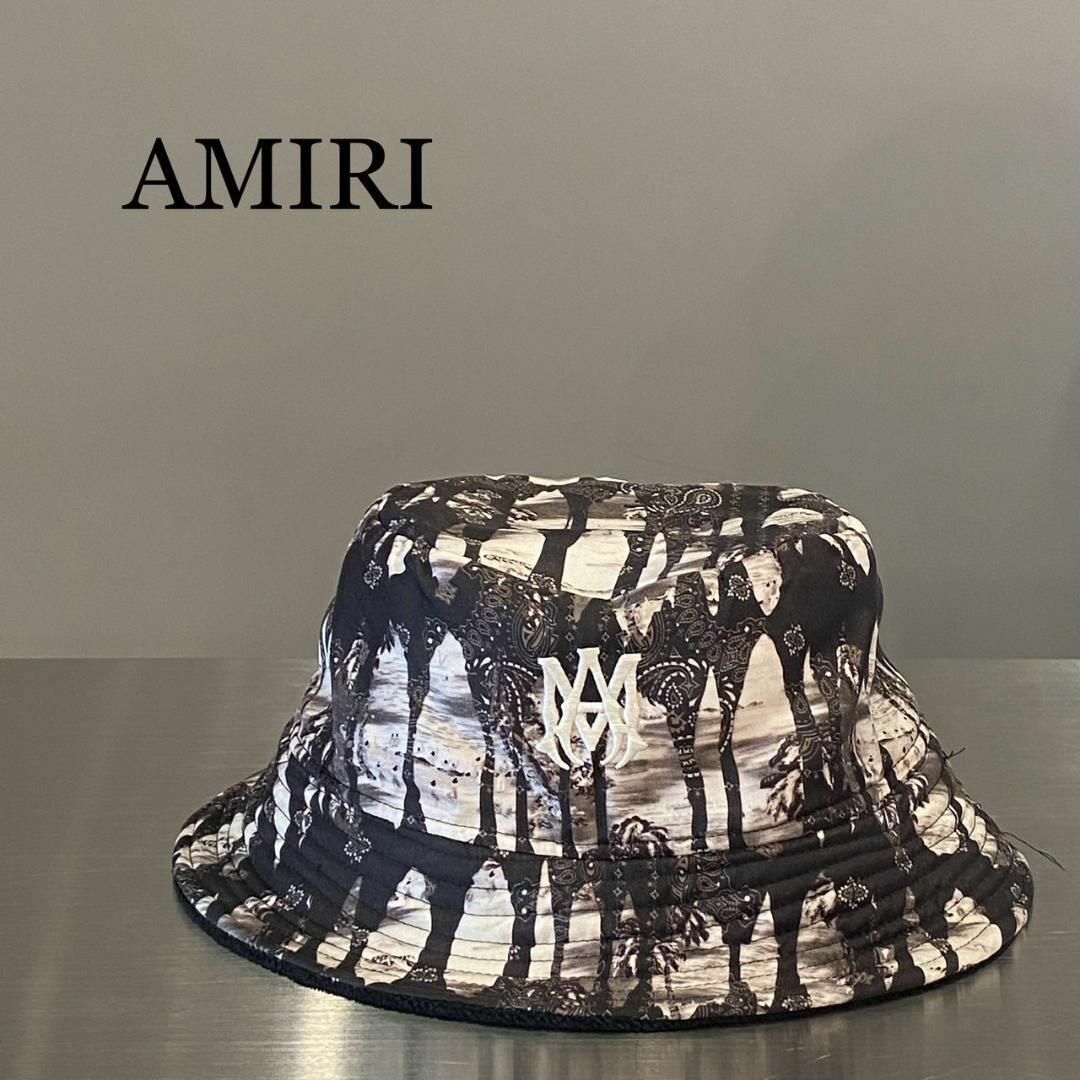 AMIRI - 『AMIRI』アミリ リバーシブル シルク ツイルバケット AMIRI - 『AMIRI』アミリ リバーシブル シルク ツイルバケット
