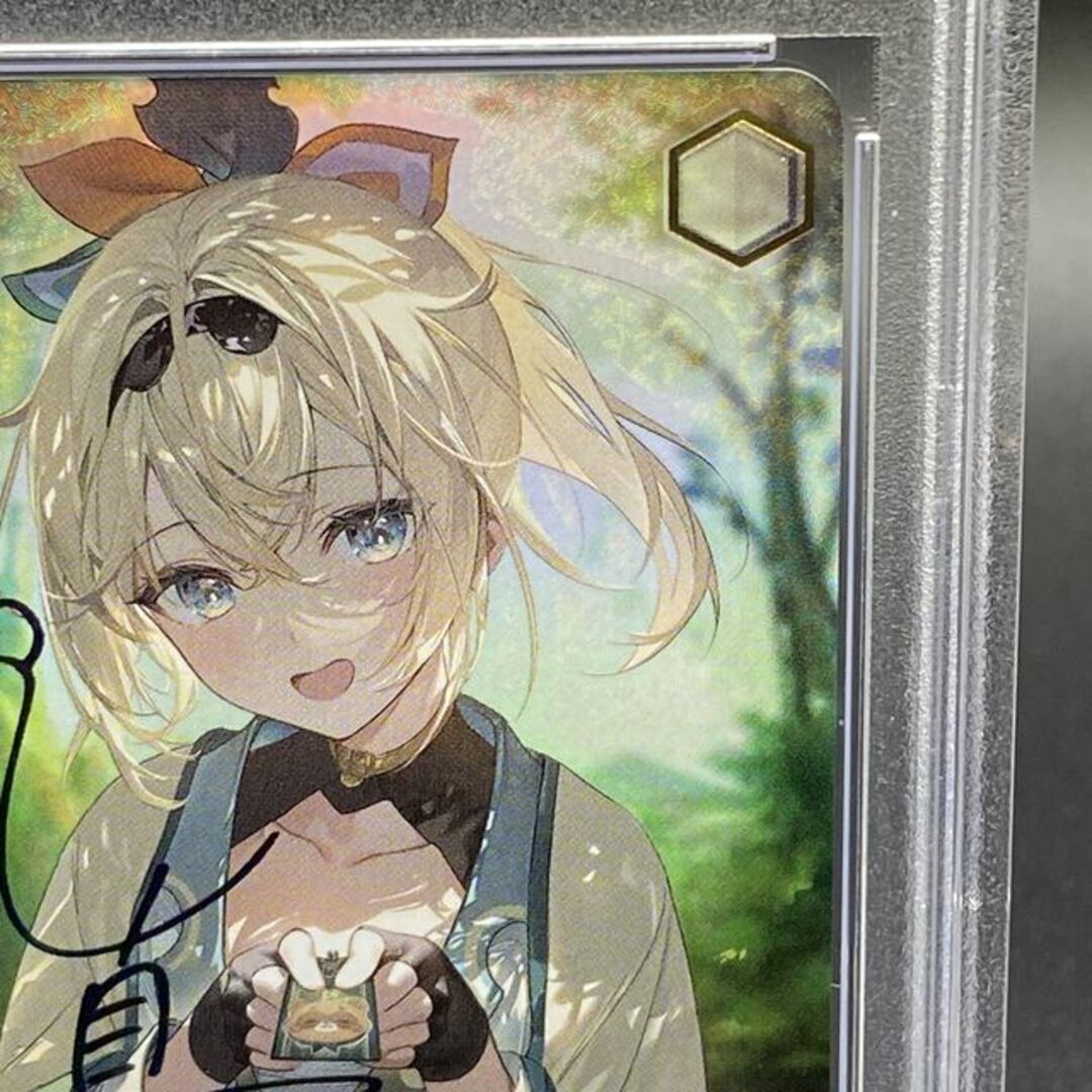 PSA10】手作りのお守り 風真いろは(サイン入り) SSP HOL/W104 PSA10】手作りのお守り 風真いろは(サイン入り) SSP HOL/W104