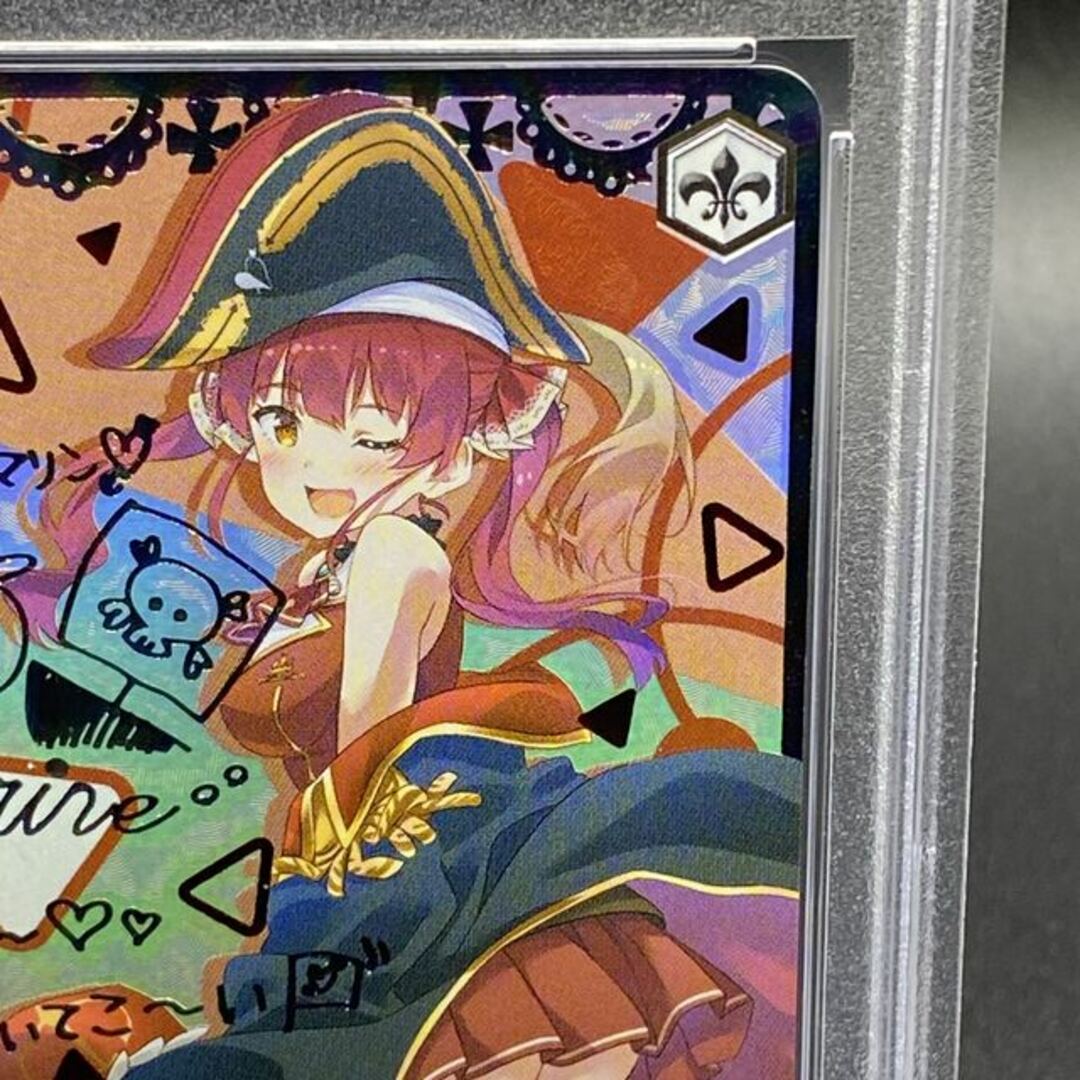 PSA10】未来へ一緒に 宝鐘マリン(サイン入り) SSP HOL/W91 PSA10】未来へ一緒に 宝鐘マリン(サイン入り) SSP HOL/W91