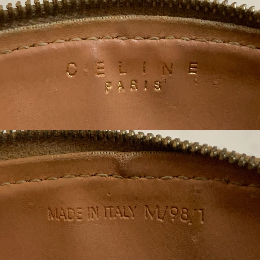 CELINE - OLD CELINE オールドセリーヌ ITALY製 マダカム柄 CELINE - OLD CELINE オールドセリーヌ ITALY製 マダカム柄