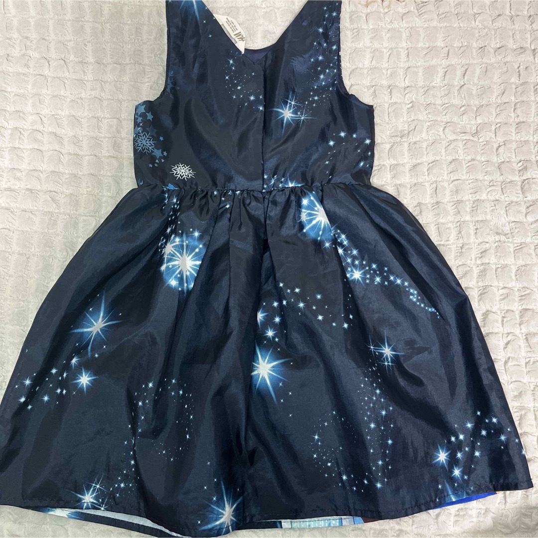 H&M - H&M ディズニー アナとエルサ ドレス ワンピース 110cm H&M - H&M ディズニー アナとエルサ ドレス ワンピース 110cm
