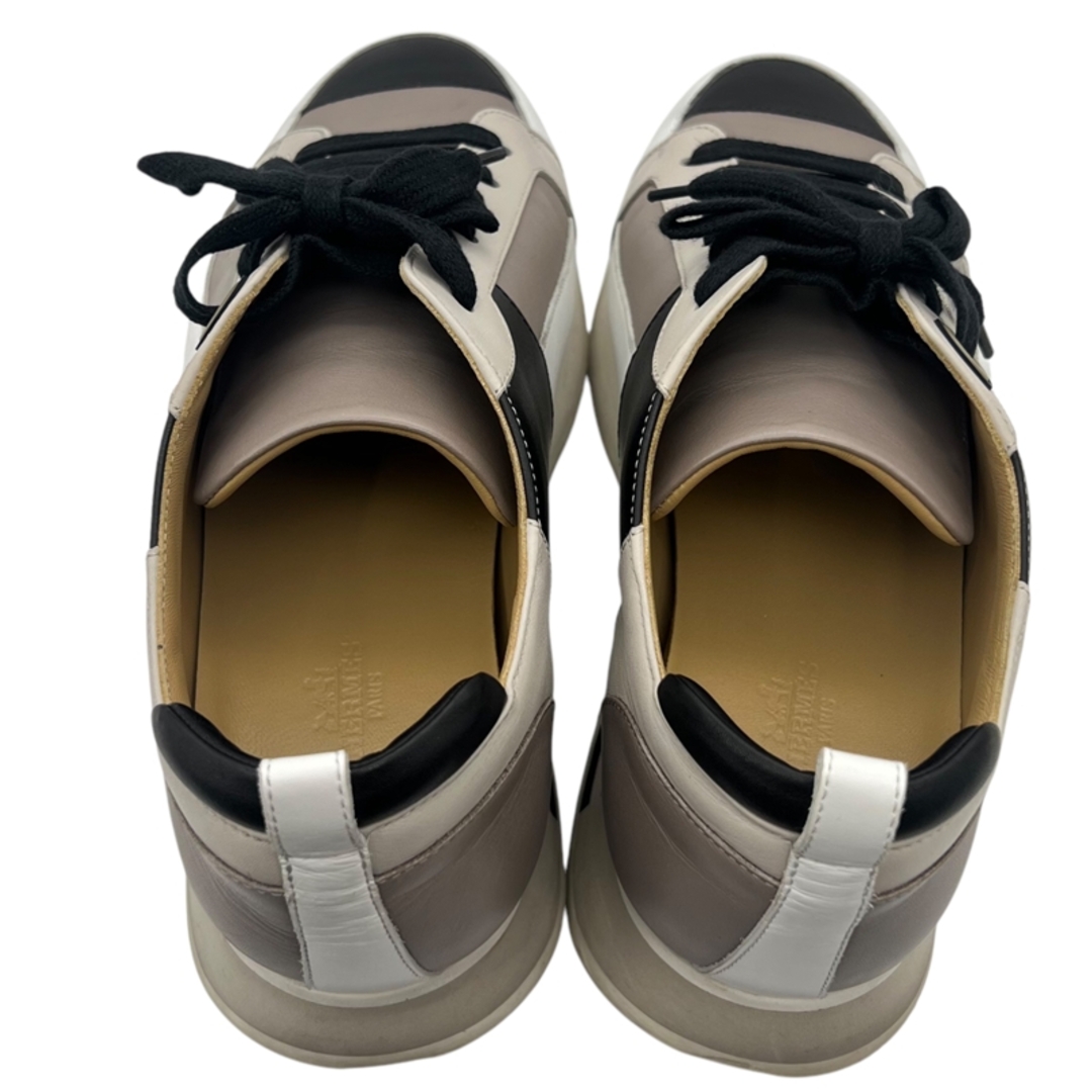 HERMES - エルメス HERMES レヴュス ローカットスニーカー 41.5 HERMES - エルメス HERMES レヴュス ローカットスニーカー 41.5