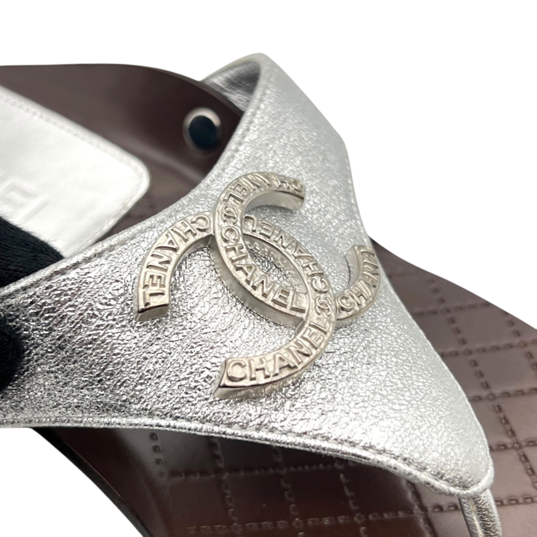 CHANEL - シャネル CHANEL ココマーク トングサンダル G33781 CHANEL - シャネル CHANEL ココマーク トングサンダル G33781