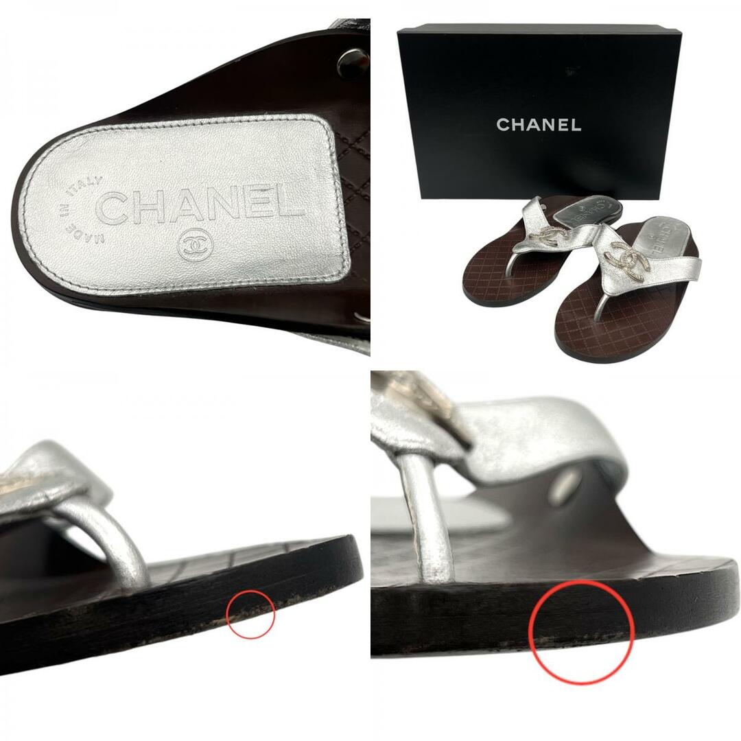 CHANEL - シャネル CHANEL ココマーク トングサンダル G33781 CHANEL - シャネル CHANEL ココマーク トングサンダル G33781