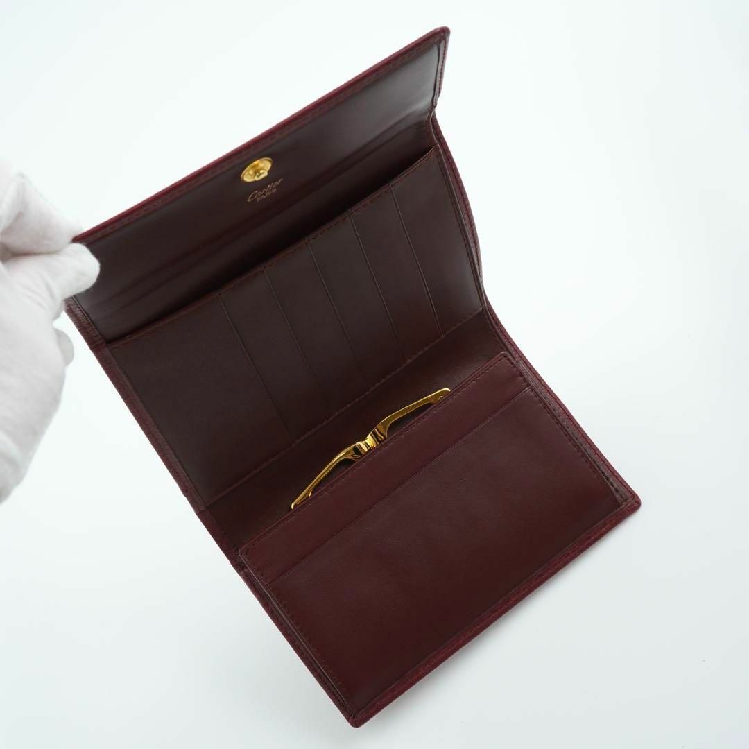 Cartier - ✨未使用保管品・箱保証書付き✨ Cartier 三つ折り Cartier - ✨未使用保管品・箱保証書付き✨ Cartier 三つ折り