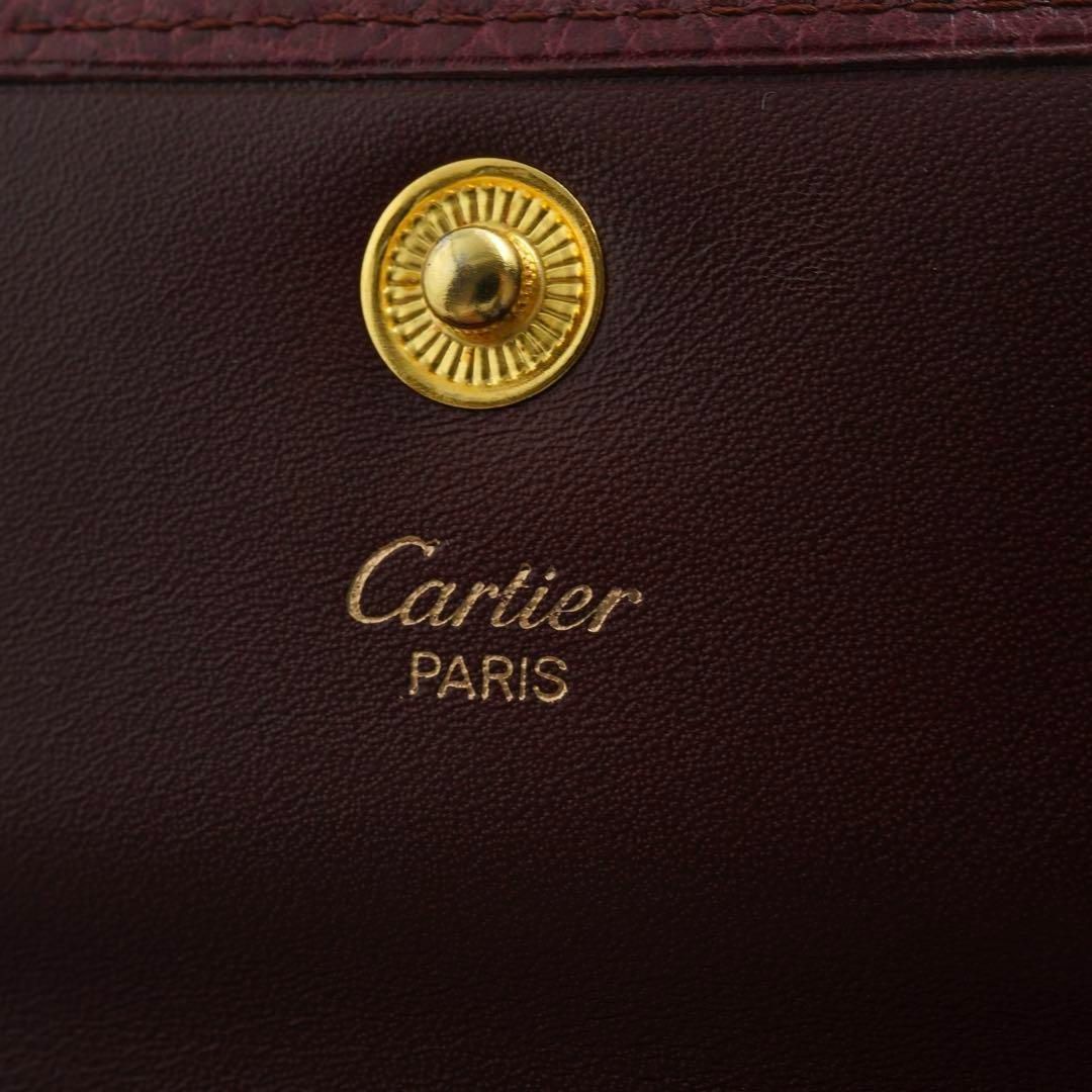 Cartier - ✨未使用保管品・箱保証書付き✨ Cartier 三つ折り Cartier - ✨未使用保管品・箱保証書付き✨ Cartier 三つ折り