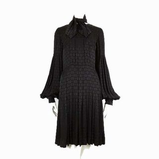 CHANEL - シャネル CHANEL ワンピース ドレス プリーツ シルク CHANEL - シャネル CHANEL ワンピース ドレス プリーツ シルク